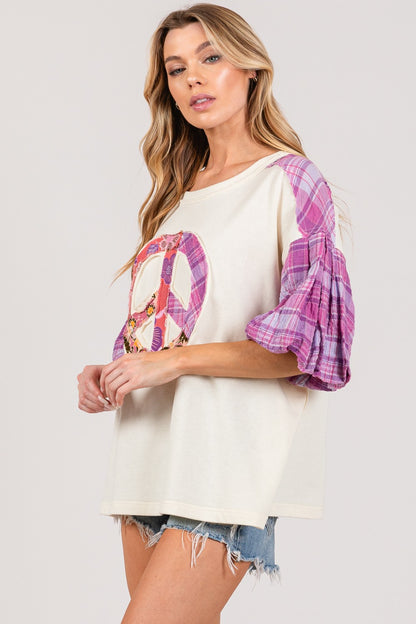 Peace Patch - SAGE + FIG Top