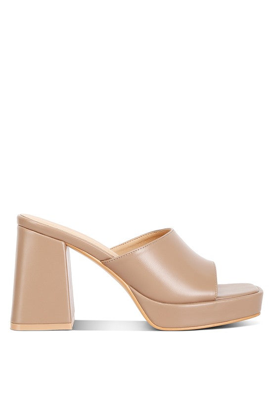 Bayside Oasis - Chunky Heel