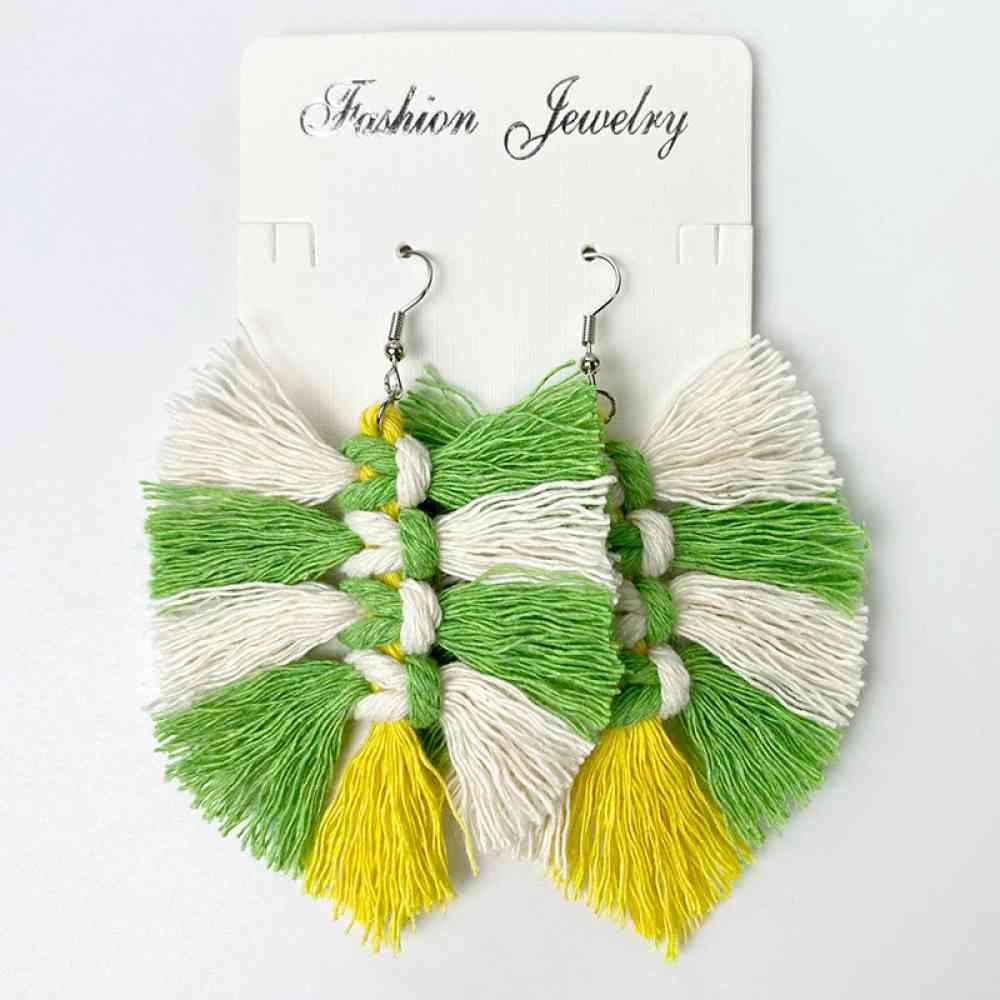 Palmetto Fringe - Dangle Earrings