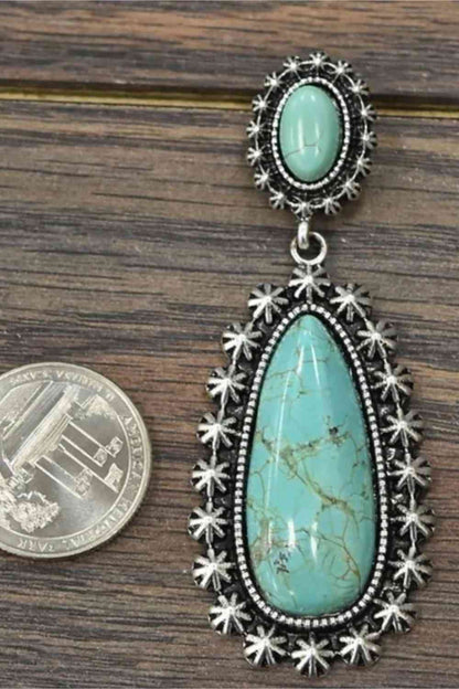 Turquoise Oasis - Earrings