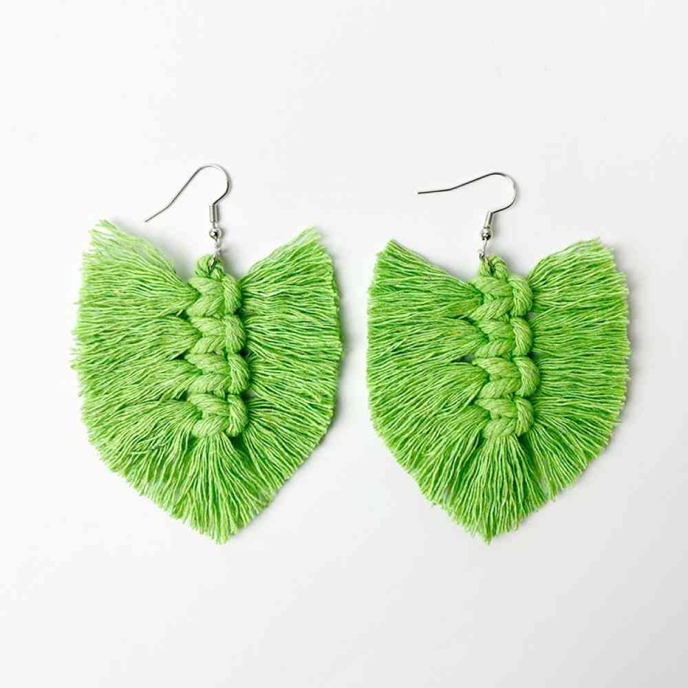 Palmetto Fringe - Dangle Earrings