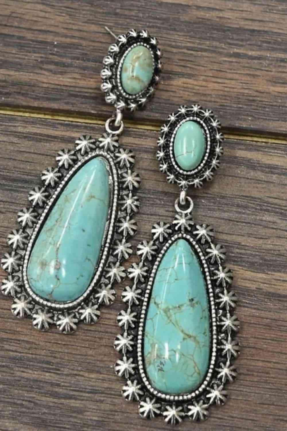 Turquoise Oasis - Earrings