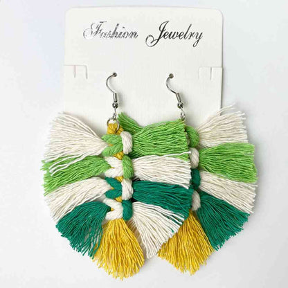 Palmetto Fringe - Dangle Earrings