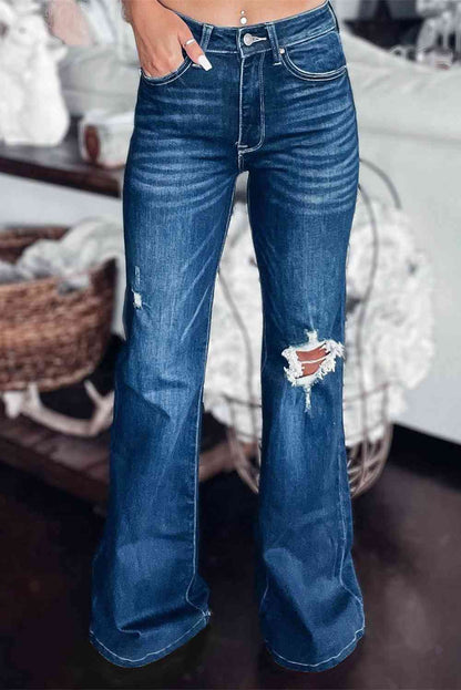 Seaside Serendipity - Flare Jeans