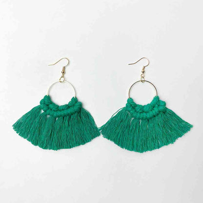 Palmetto Fringe - Dangle Earrings