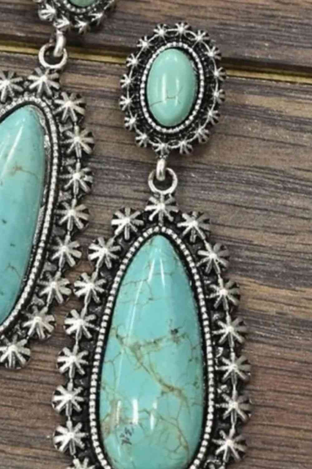 Turquoise Oasis - Earrings